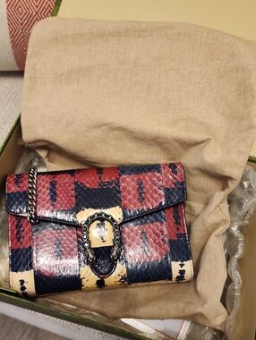 Gucci Phython Shoulder Bag